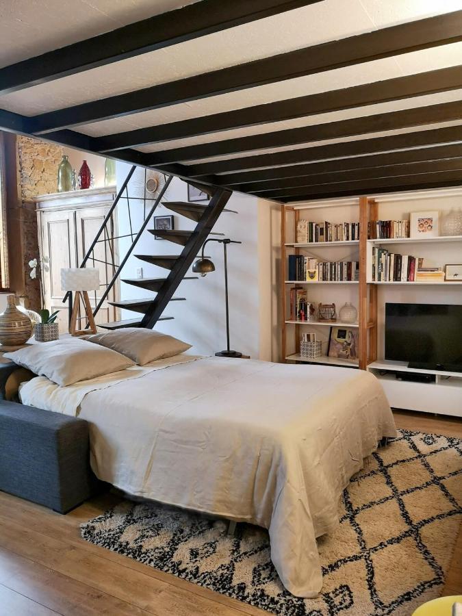 Apartmán Authentic Loft With Mezzanine & Exposed Stones Heart Of Lyon Exteriér fotografie